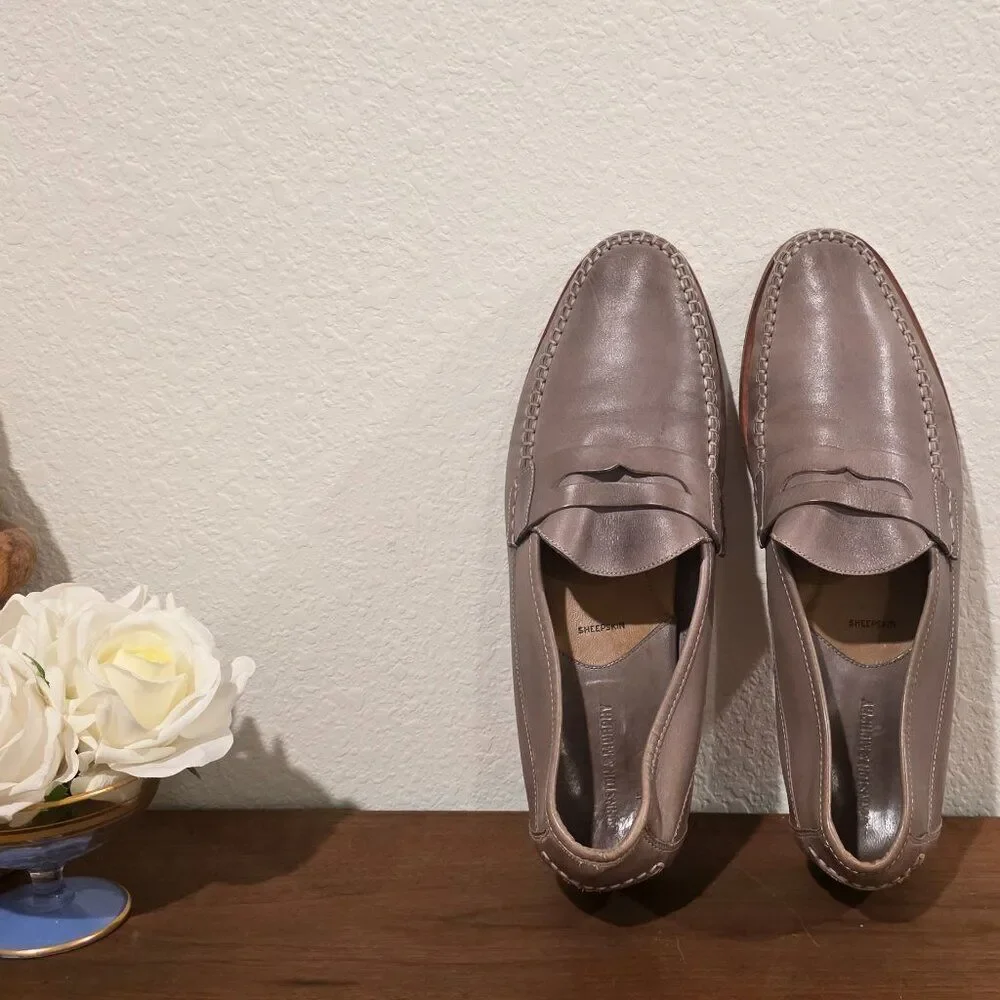 Johnston & Murphy Sheepskin Penny Loafers Sz 13